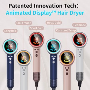 Sèche-cheveux à grande vitesse 2000w - blanc