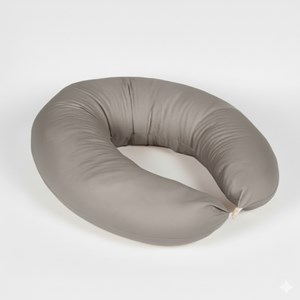 Coussin de grossesse, déhoussable gris