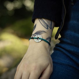 Bracelet cordon végétal - le randonneur