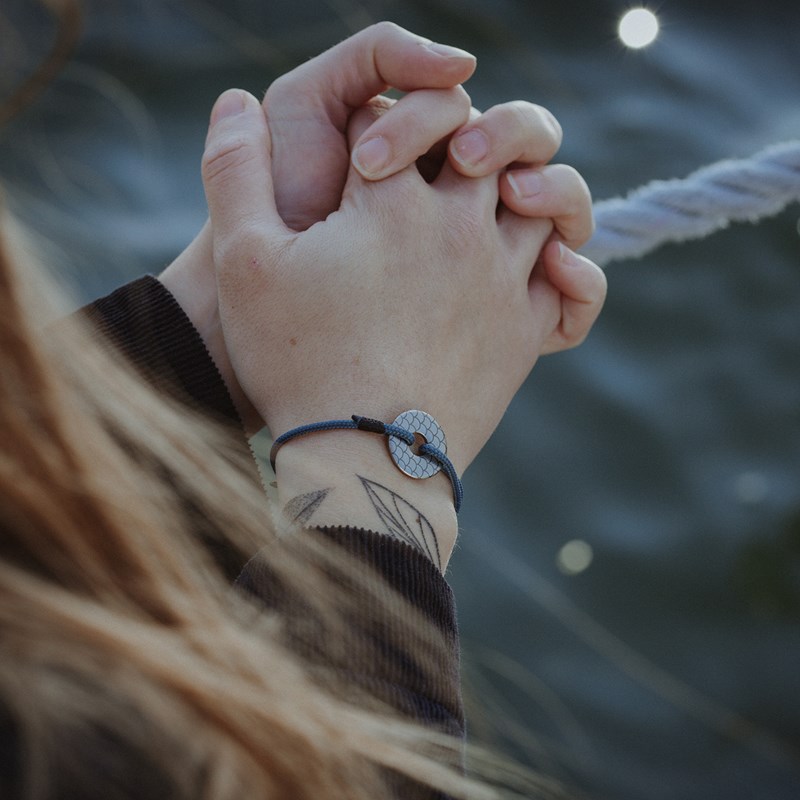 Bracelet cordon marin - le pêcheur
