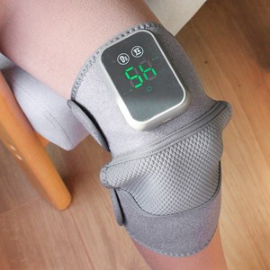 Masseur genou épaule chaleur et vibrations sans fil pour douleurs