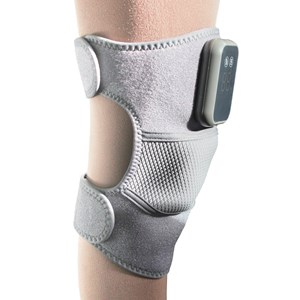 Masseur genou épaule chaleur et vibrations sans fil pour douleurs