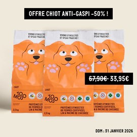 Tomojo chiot 7,5kg