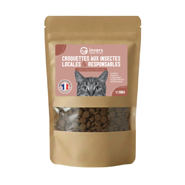 Echantillon chat adulte stérilisé 200g