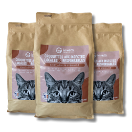 Croquettes chat adulte stérilisé 9kg