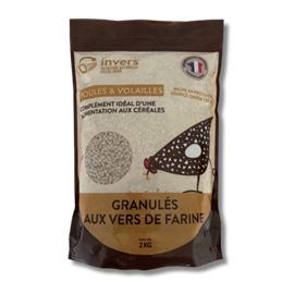 Granulés aux vers de farine 2kg