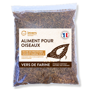 Vers de farine déshydratés 2,5 kg