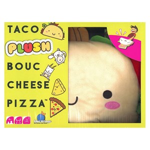Taco plush bouc cheese pizza