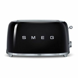 Grille-pain smeg tsf02bleu noir 1500 w