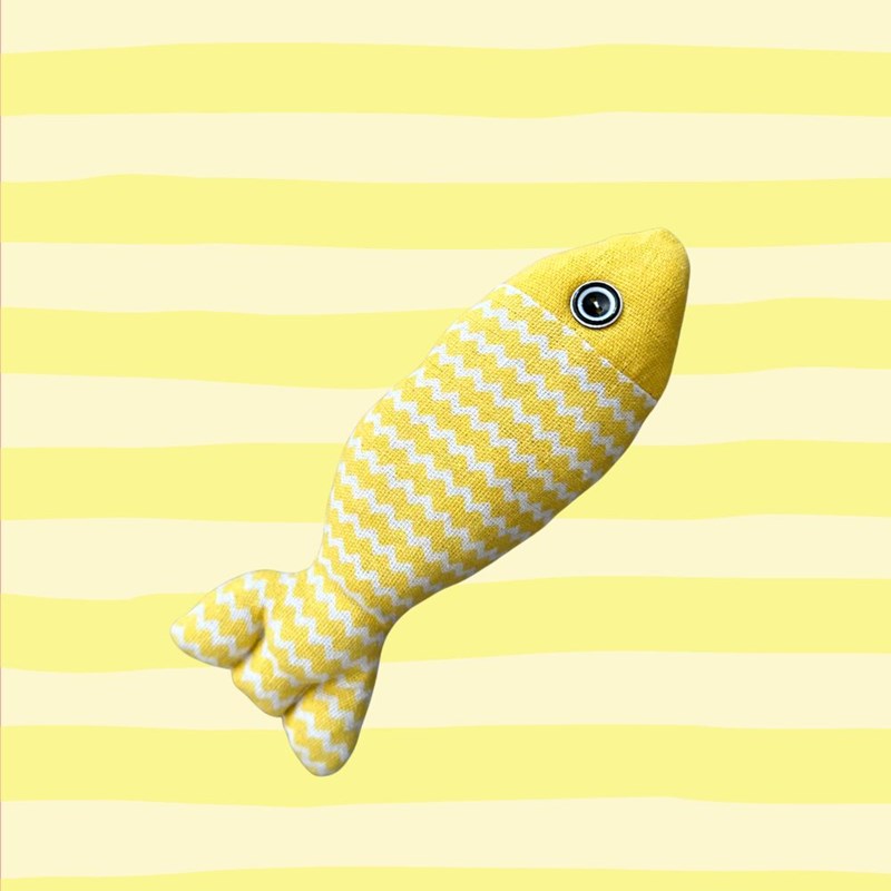 Jouet poisson cataire chat