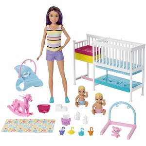 Barbie skipper chambre jumeaux