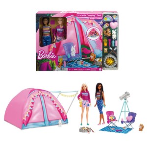 Poupée barbie coffret vive le camping