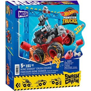 Mega hot wheels monster trucks crash track