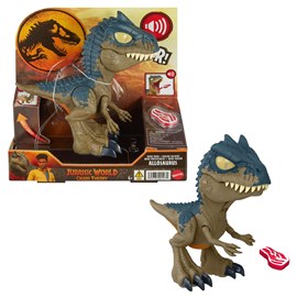 Figurine interactive bébé allosaure - jurassic world