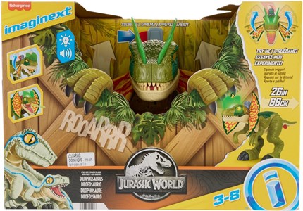 Jurassic world mode attaque dilophosaurus