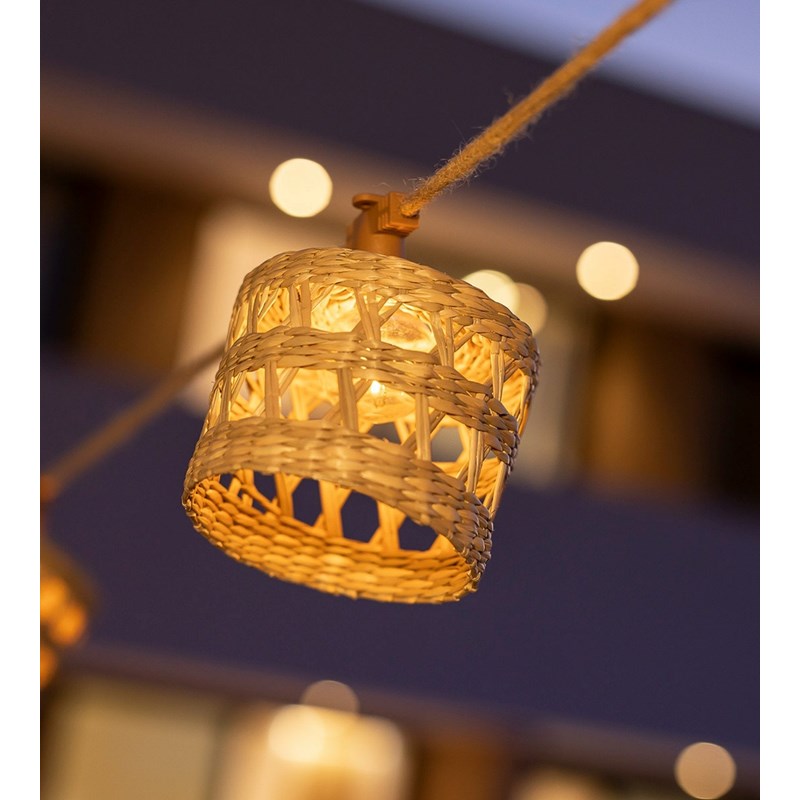 Guirlande lumineuse solaire nature alba