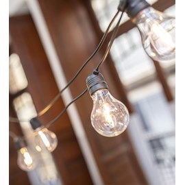 Guirlande lumineuse solaire allegra noire