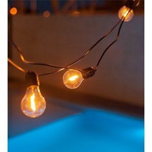 Guirlande lumineuse solaire allegra noire