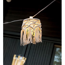 Guirlande lumineuse solaire bohème mykonos