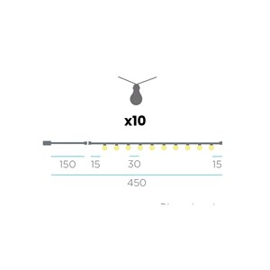 Guirlande lumineuse solaire stella