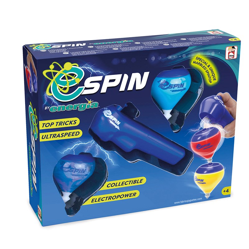 E-spin jeu de 2 toupies avec lanceur électrique