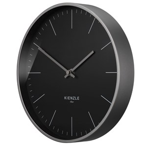Kienzle horloge murale radio-pilotée modern anthracite 25 cm