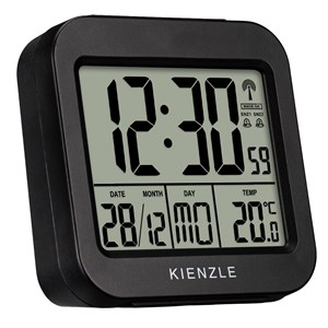 Réveil de voyage kienzle avec température ambiante