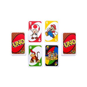 Mattel games uno super mario