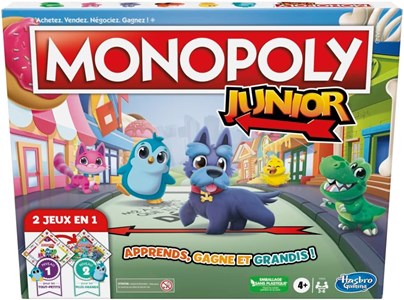 Hasbro gaming monopoly junior