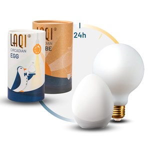 Starter kit laqi (globe) - éclairage circadien automatique pour mieux dormir