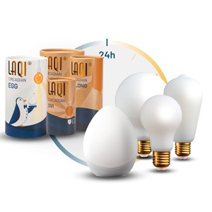 Kit laqi (3 ampoules) – éclairage circadien automatique pour mieux dormir