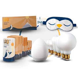 Kit laqi (6 ampoules) – éclairage circadien automatique + masque offert