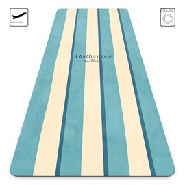 Tapis de yoga antidérapant microfibre voyage 1 mm capri