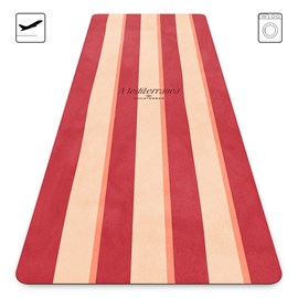 Tapis de yoga antidérapant microfibre voyage 1 mm positano