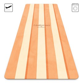 Tapis de yoga antidérapant microfibre voyage 1 mm sorrento