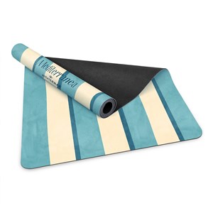 Tapis de yoga antidérapant microfibre confort 3,5 mm capri