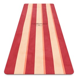 Tapis de yoga antidérapant microfibre confort 3,5 mm positano