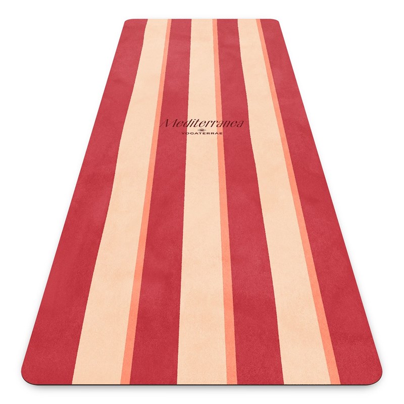 Tapis de yoga antidérapant microfibre confort 3,5 mm positano
