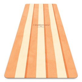 Tapis de yoga antidérapant microfibre confort 3,5 mm sorrento