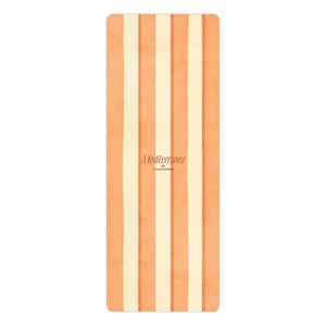 Tapis de yoga antidérapant microfibre confort 3,5 mm sorrento avec sac