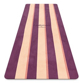 Tapis de yoga antidérapant microfibre confort 3,5 mm valensole