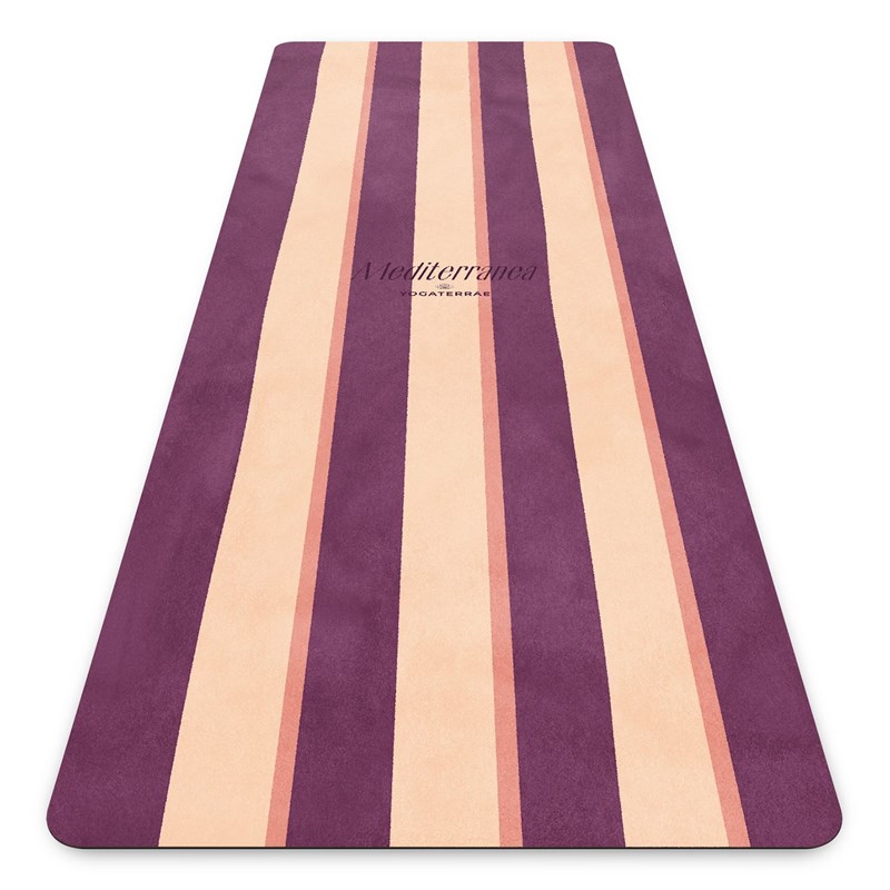 Tapis de yoga antidérapant microfibre confort 3,5 mm valensole