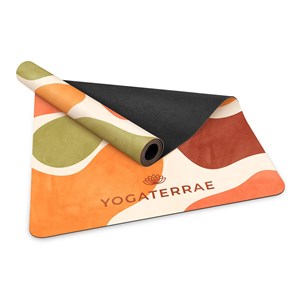 Tapis de yoga antidérapant microfibre voyage 1 mm montreal avec sac