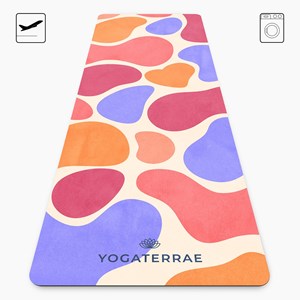 Tapis de yoga antidérapant microfibre voyage 1 mm miami