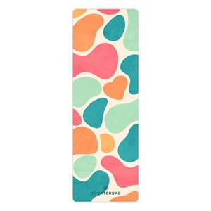 Tapis de yoga antidérapant microfibre voyage 1 mm bora bora