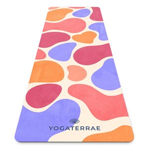 Tapis de yoga antidérapant microfibre confort 3,5 mm miami