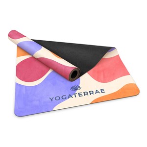 Tapis de yoga antidérapant microfibre confort 3,5 mm miami avec sac