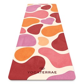 Tapis de yoga antidérapant microfibre confort 3,5 mm kyoto