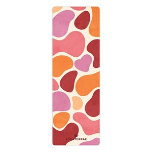 Tapis de yoga antidérapant microfibre confort 3,5 mm kyoto