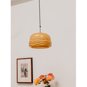 Grande suspension en opaline n°172